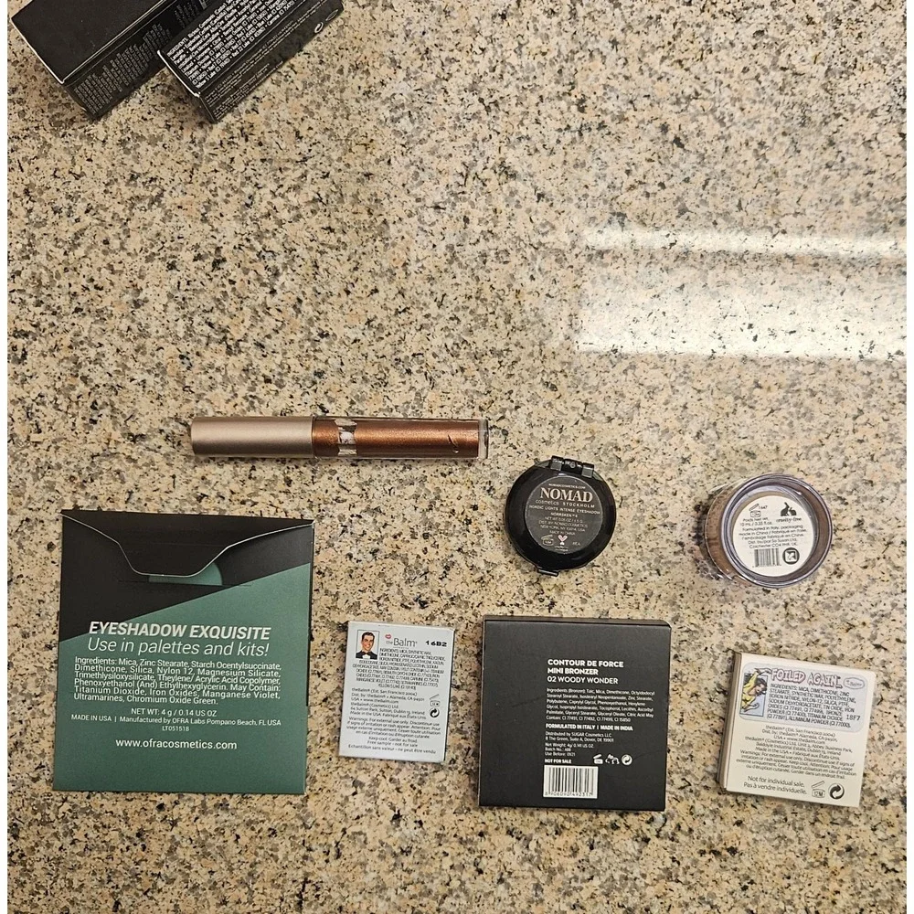 IPSY Makeup Bundle Beauty Eye Shadow Bronzer Lip Scrub 7 Items